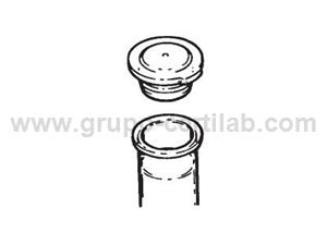 TAMPA PARA TUBO PP/PC 50 ml - SNAPON (25 TAMPAS)